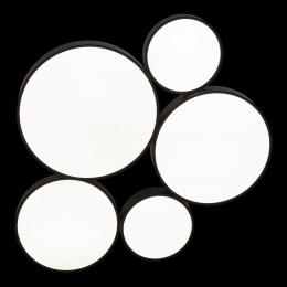 Потолочная светодиодная люстра Loft IT Drum 10218 Black  - 6 купить
